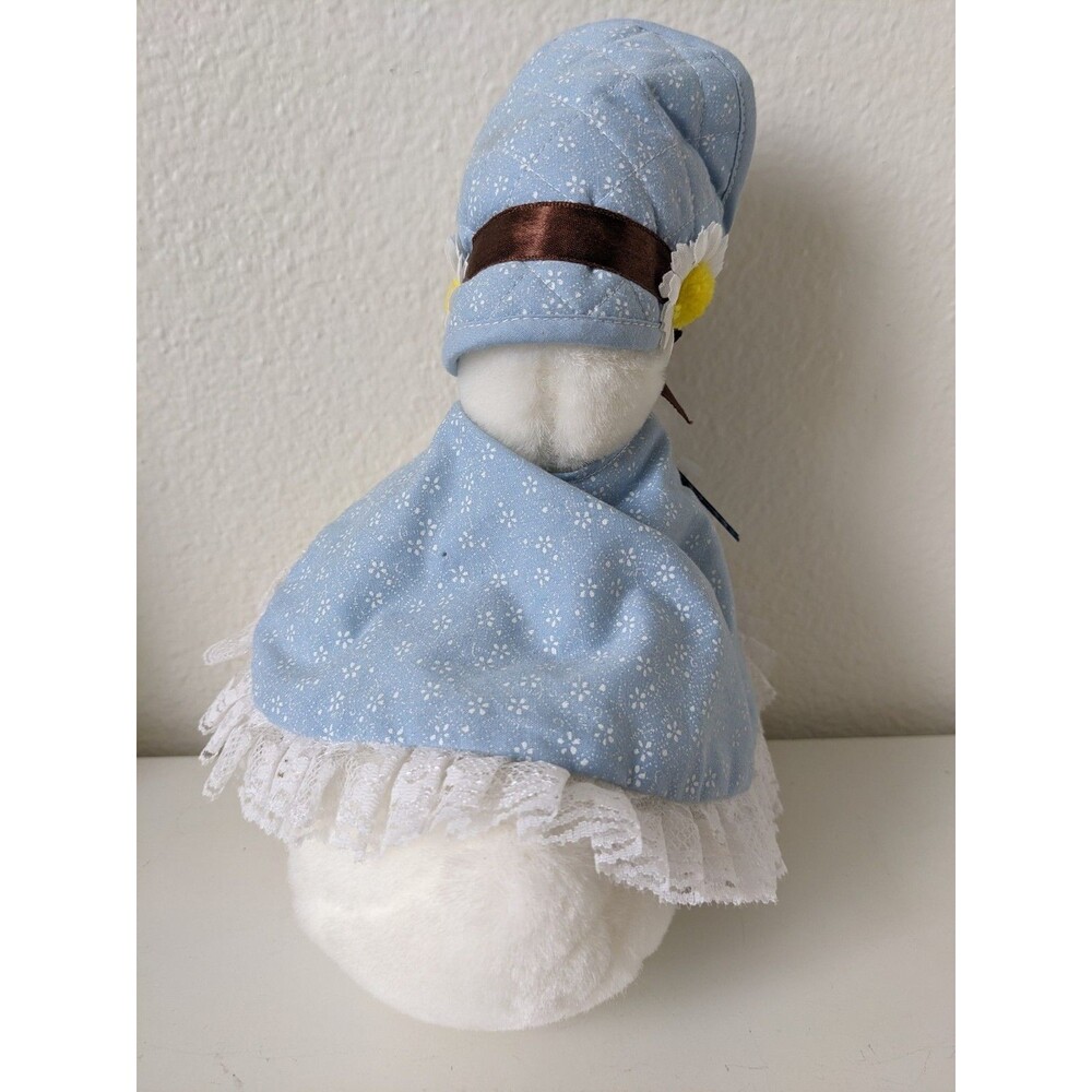 Vintage Duck Mother Goose Cottage Core Farm Decor Plush Stuffed Animal Applause - Picture 4 of 10